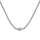 1.0 Carat Shining Oval Cut Necklace