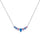 Dainty Colorful Heart Necklace