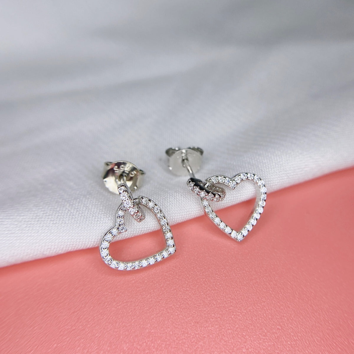 Dainty Heart Shape Earrings