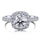 Dazzling Resplendent Round Cut Wedding Ring