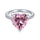 6.0 Carat Luxurious Sparkling Romantic Heart Cut Lover Ring