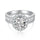 1.5 Carat Dazzling Charming Oval Cut Banquet Ring