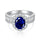 1.5 Carat Dazzling Charming Oval Cut Banquet Ring