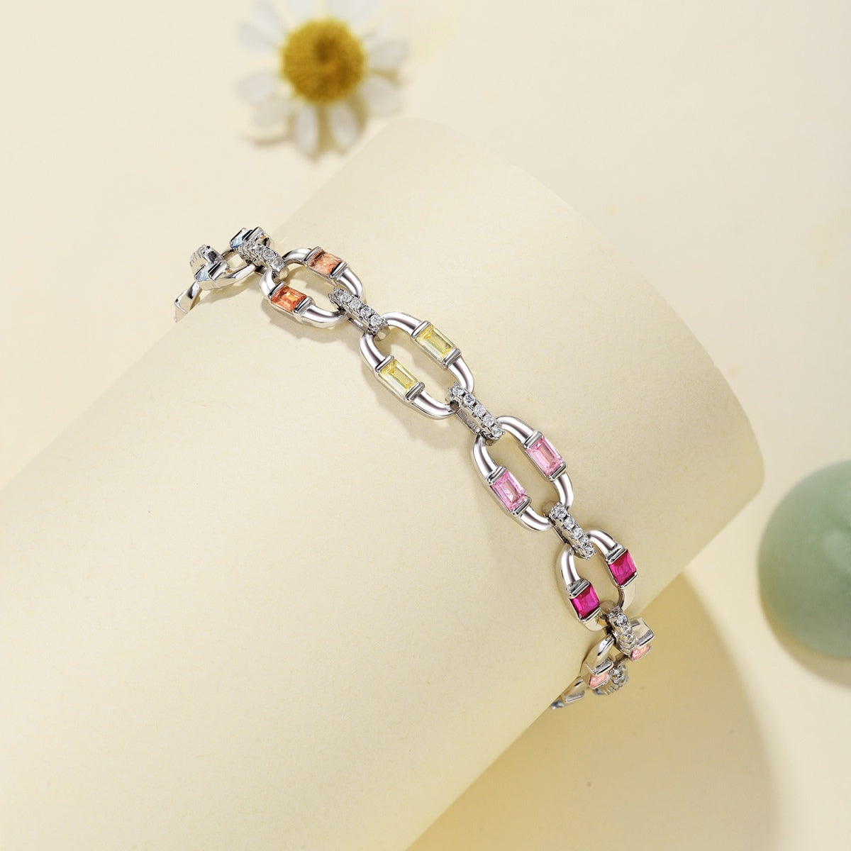 Dazzling Colorful Daily Bracelet