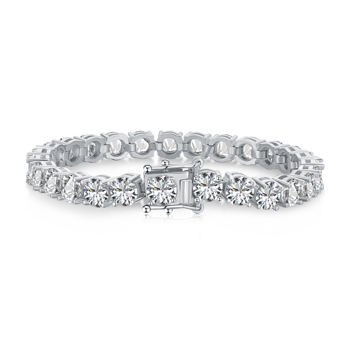 0.75 Carat Dazzling Round Cut Wedding Bracelet