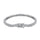 Luxurious Ornate Round Cut Tennis Bracelet