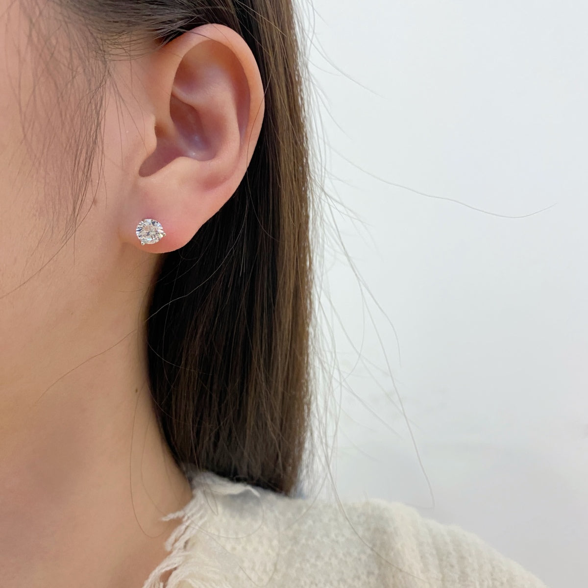 Dainty Round Shape Earrings