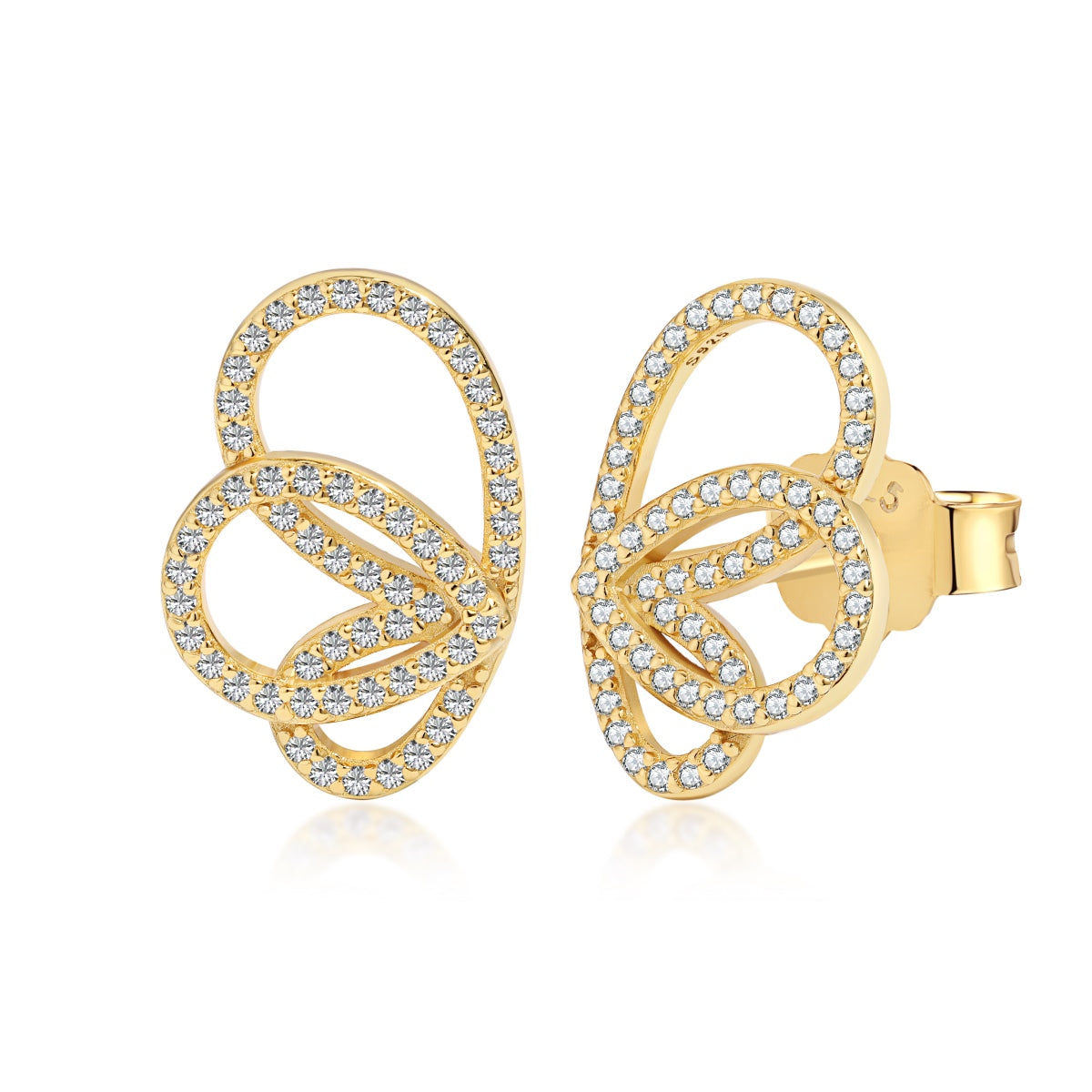 Exquisite Butterfly Shape Earrings