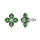 Four-Leaf Clover Eight-Pointed Star Earrings