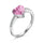 2.0 Carat Dazzling Lustrous Heart Cut Lover Ring