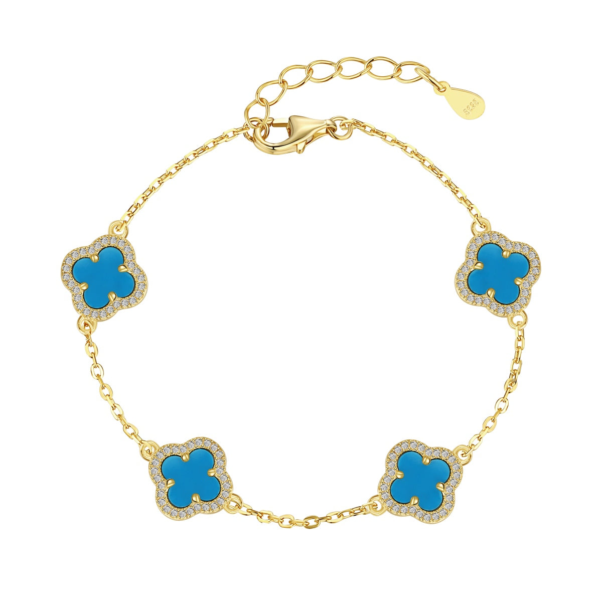 Four-Leaf Clover Exquisite Bracelet