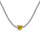 2.0 Carat Sparkling Tennis Heart Cut Necklace