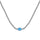 1.0 Carat Shining Oval Cut Necklace