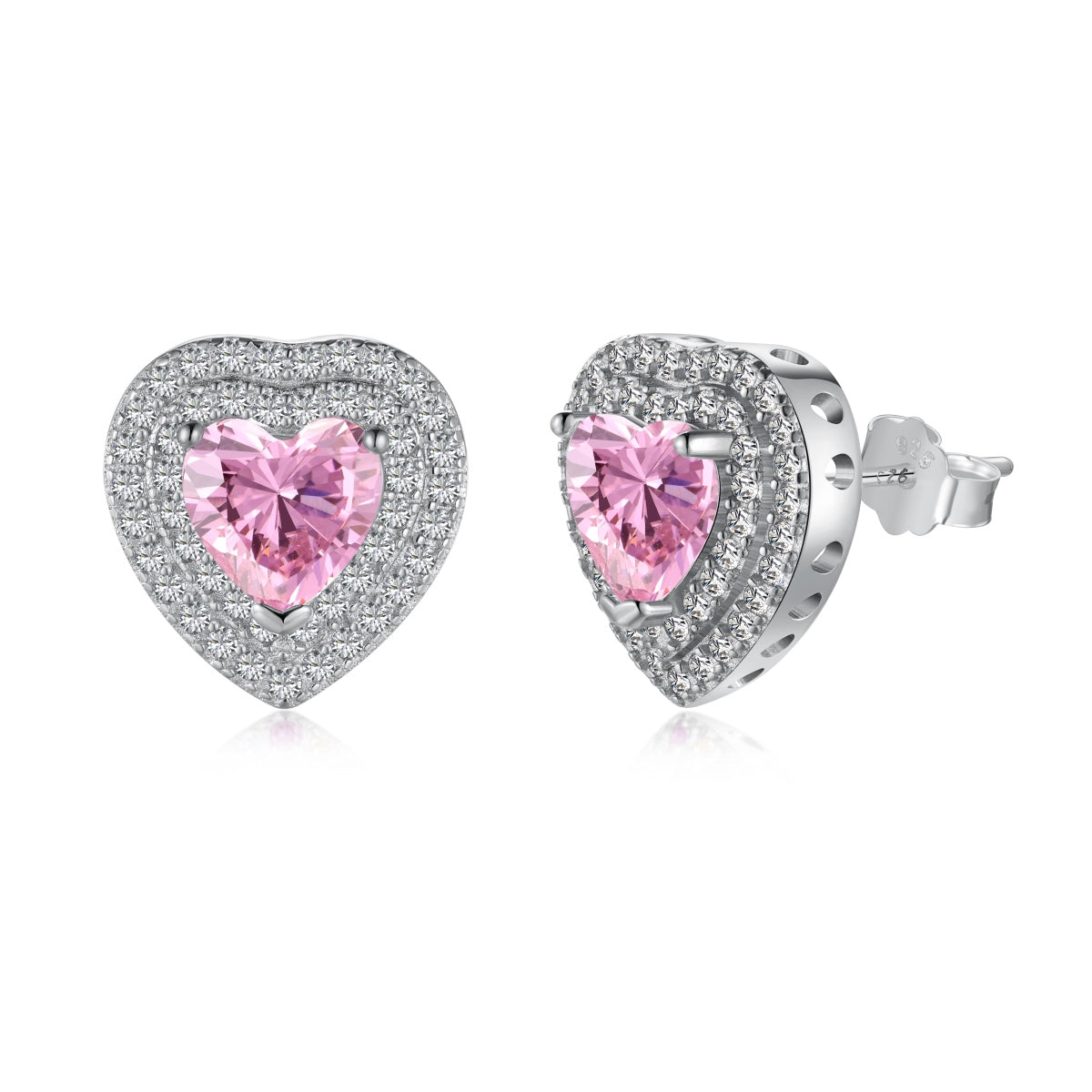 Dazzling Heart Shape Lover Earrings